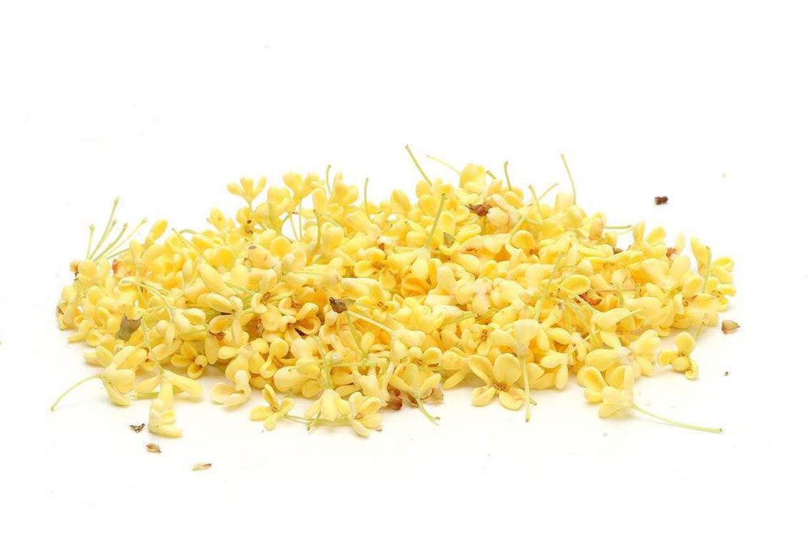 TooGet Fragrant Osmanthus Fragrans Herb Loose Leaf Tea 100% Natural Dried Osmanthus Flower Herbal Tea Top Grade - 2 OZ