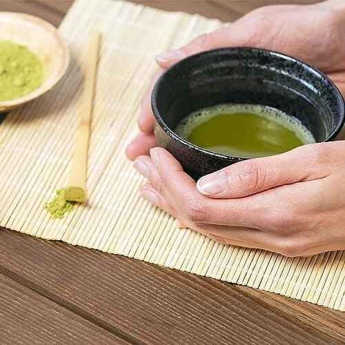 2Pcs Japanese Bamboo Matcha Scoop Chashaku Hooked Tea Ceremony Spoon Accessories for Matcha Coffee