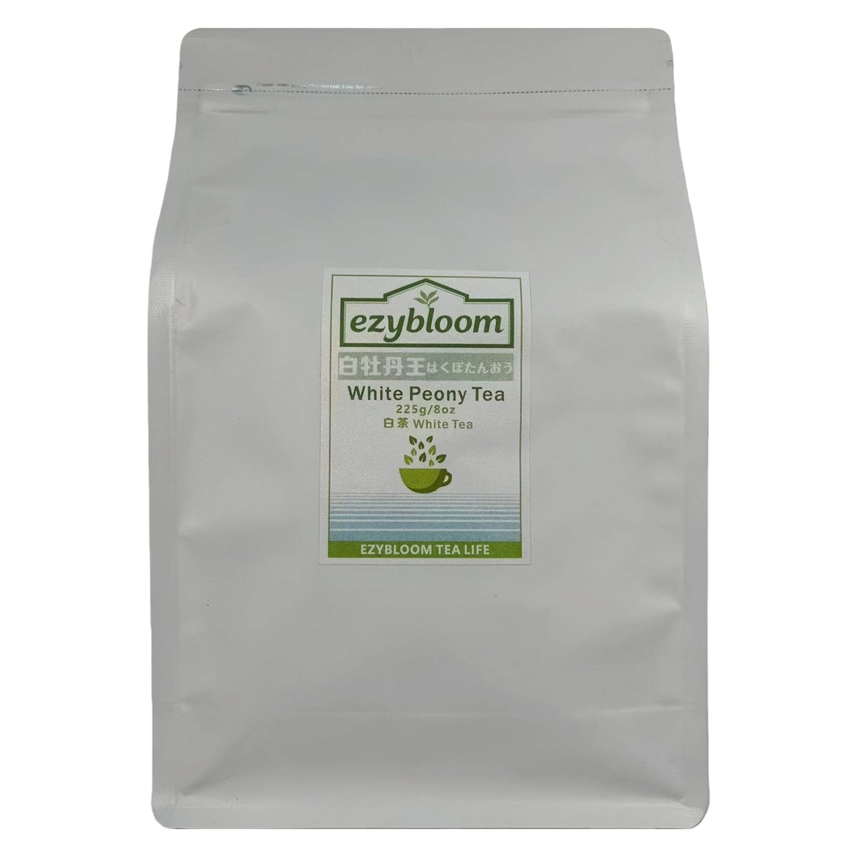 Ezybloom White Peony Tea/Bai Mudan Spring Tea — White Tea Premium White Tea 8oz/225g
