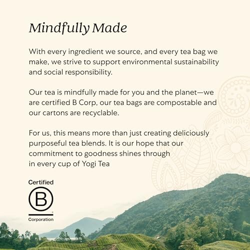 Yogi Tea Cranberry Spice Positive Energy - Organic Puerh Tea - Supports Focus & Energy - Caffeinated - Includes Cinnamon, Ginger & More - 16 Tea Bags Per Pack (4 Packs)