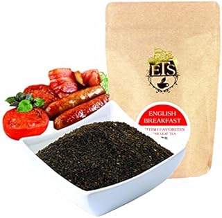 English Tea Store English Breakfast Blend No. 1 Tea - 16oz | Strong Full-Bodied Black Tea | Fine Cut Loose Leaf | Rich Malty Flavor from Assam and Kenya | Fast Brewing Infusion