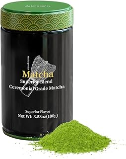 MatchAdmire Matcha Superior Ceremonial Blend – First Harvest Ceremonial Grade Matcha Green Tea Powder (3.53 Ounce (Pack of 1))