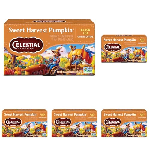 Celestial Seasonings Nutcracker Sweet Black Tea, 18 Count