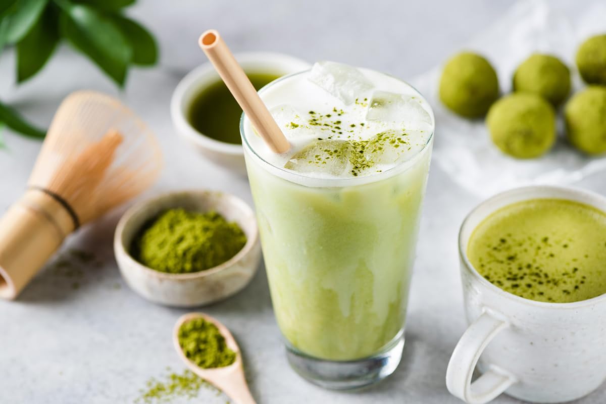 Oi Ocha Green Tea Powder + Matcha, Unsweetened, 1.1 Ounce Pouch