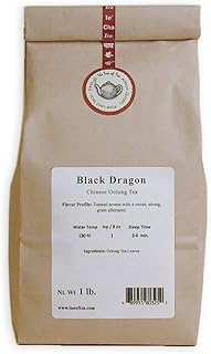 The Tao of Tea Black Dragon, Loose Leaf Oolong Tea, 1-Pound