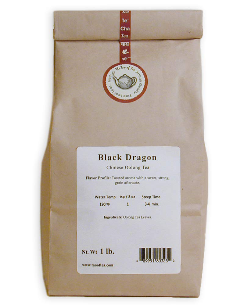 The Tao of Tea Black Dragon, Loose Leaf Oolong Tea, 1-Pound