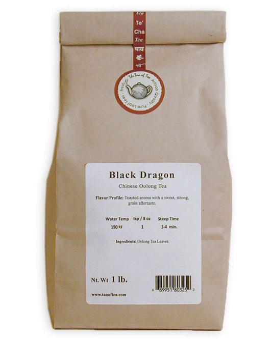 The Tao of Tea Black Dragon, Loose Leaf Oolong Tea, 1-Pound