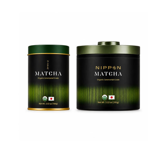 Organic Ceremonial Grade Matcha Powder – Japanese Matcha Green Tea, USDA Organic, First Harvest Uji Kyoto, Stone Ground (100g/3.53oz)