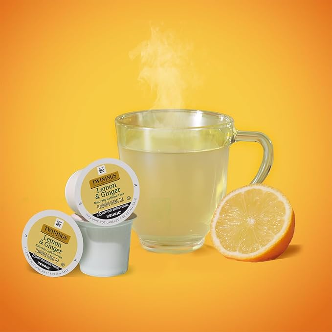 Twinings Tea K Cup Pod Sampler Variety Box (24 Count) 9 Flavors for Keurig Single Serve Brewers, Contains Black, Green, Herbal and Decaffeinated Teas for Tea Lovers