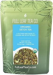 Organic Detox Loose Leaf Tea - 2 oz Bag (approx. 30 servings) | Full Leaf Tea Co.