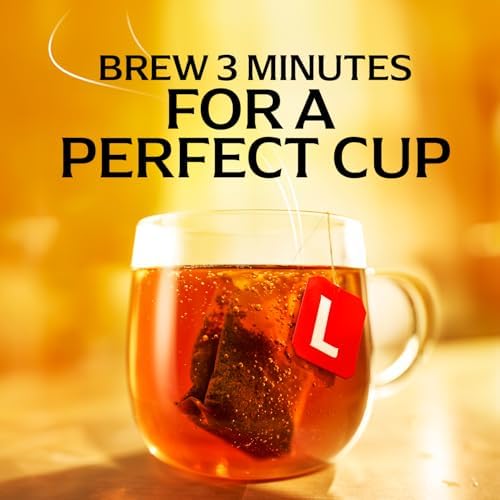 Lipton Earl Grey Tea Bags, Flavored Teabags, 120 Total Bags (20ct - Pack of 6)