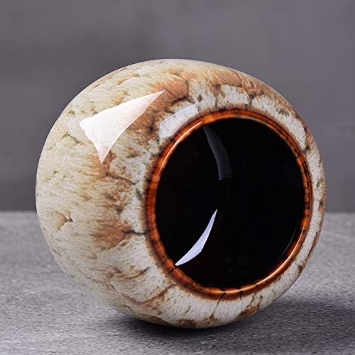 jessie Loose Tea Tin Tea Storage Tea Caddy Tea Canister Tea Storage Container Tins Jar with Airtight Lid (Khaki)