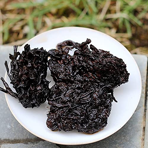 oriarmcha 2010 Lao Cha Tou Ripe Pu-erh Tea 8oz (225g) - Ripened Aged Puerh Old Tea Nuggets - Menghai Shu Puerh from Ancient Trees