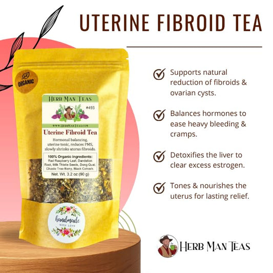 Herbal Tea — Organic Herbal Blend & Tissue Health — by Master Herbalist Khabir, Non-GMO, No Additives