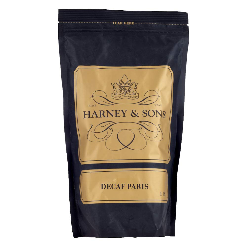 Harney & Sons Decaf Paris Loose Leaf Black Tea, 16 oz
