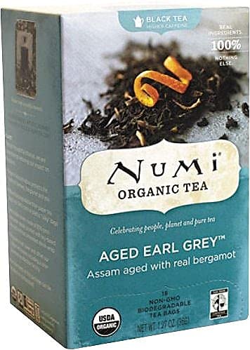 Black Tea Aged Earl Grey Numi Teas 18 Bag