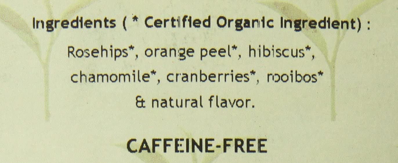 Davidson's Tea Bulk, Herbal Cranberry Orange, 16 Ounce
