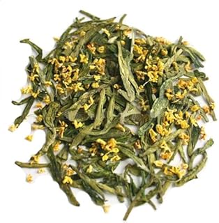 Superfine Osmanthus Fragrans Longjing/dragon Well Tea Green Tea 100g