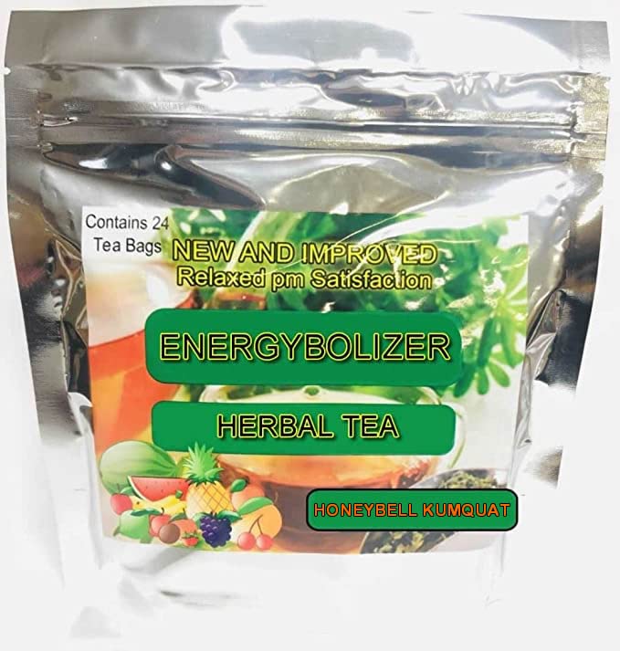 Energybolizer Perfect Weight Herbal Tea (24 Bags)| Natural Energy Booster for Women and Men | Increa