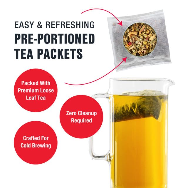 Meyer Lemon Zest Cold Brew 64oz Pitcher Packs 10 Pack Wholesale