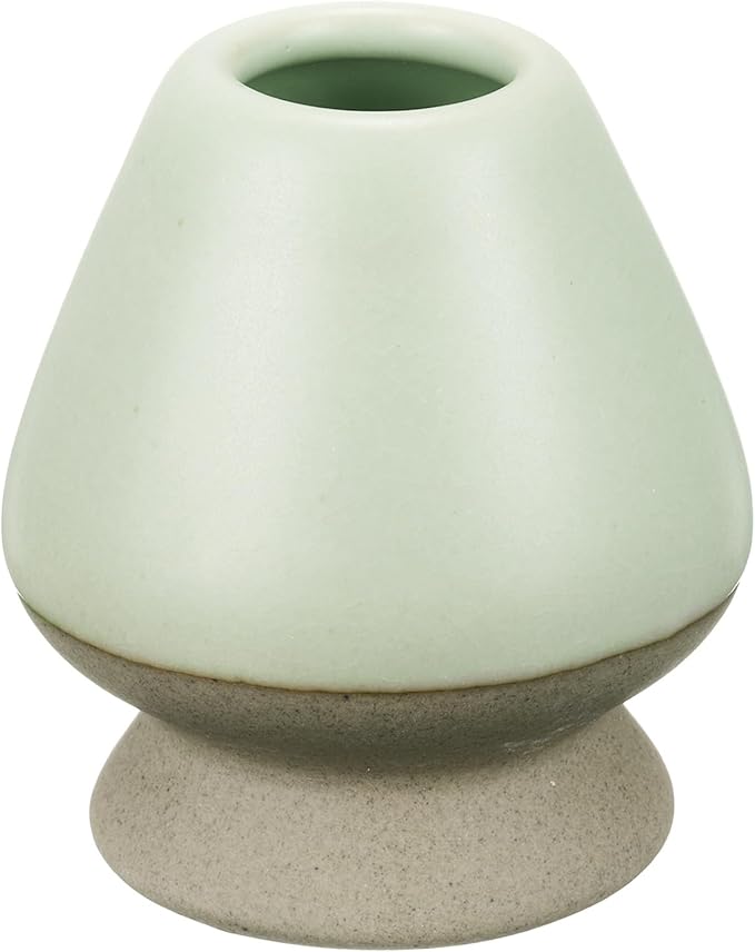 Harfington Ceramic Chasen Stand 70mm Matcha Whisk Holder Teas Set Whisks Stand Traditional Matcha Tea Chasen Holder Tea Set Accessories for Tea