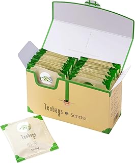 Ippodo Tea - Sencha Teabags (25 Bags) - Light & Crisp - For Everyday Sipping - Kyoto Since 1717