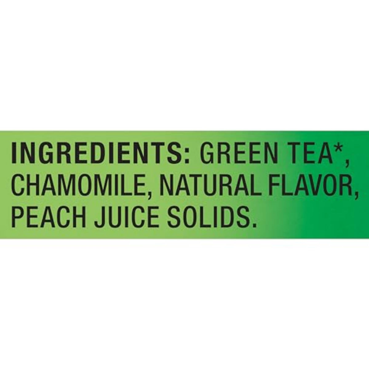 Lipton Peach Green Tea Bags, 120 Count (20ct - Pack of 6)
