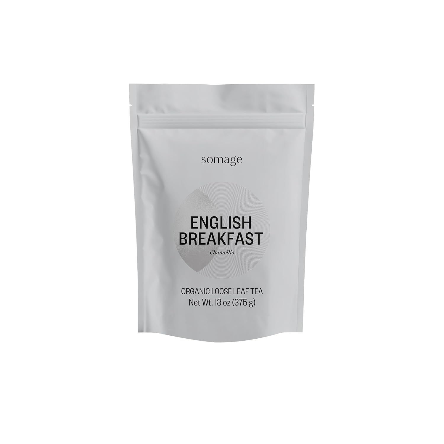 Chamellia Organic English Breakfast Tea Loose Leaf - 13oz (375g) (Camellia Sinensis) Single unit