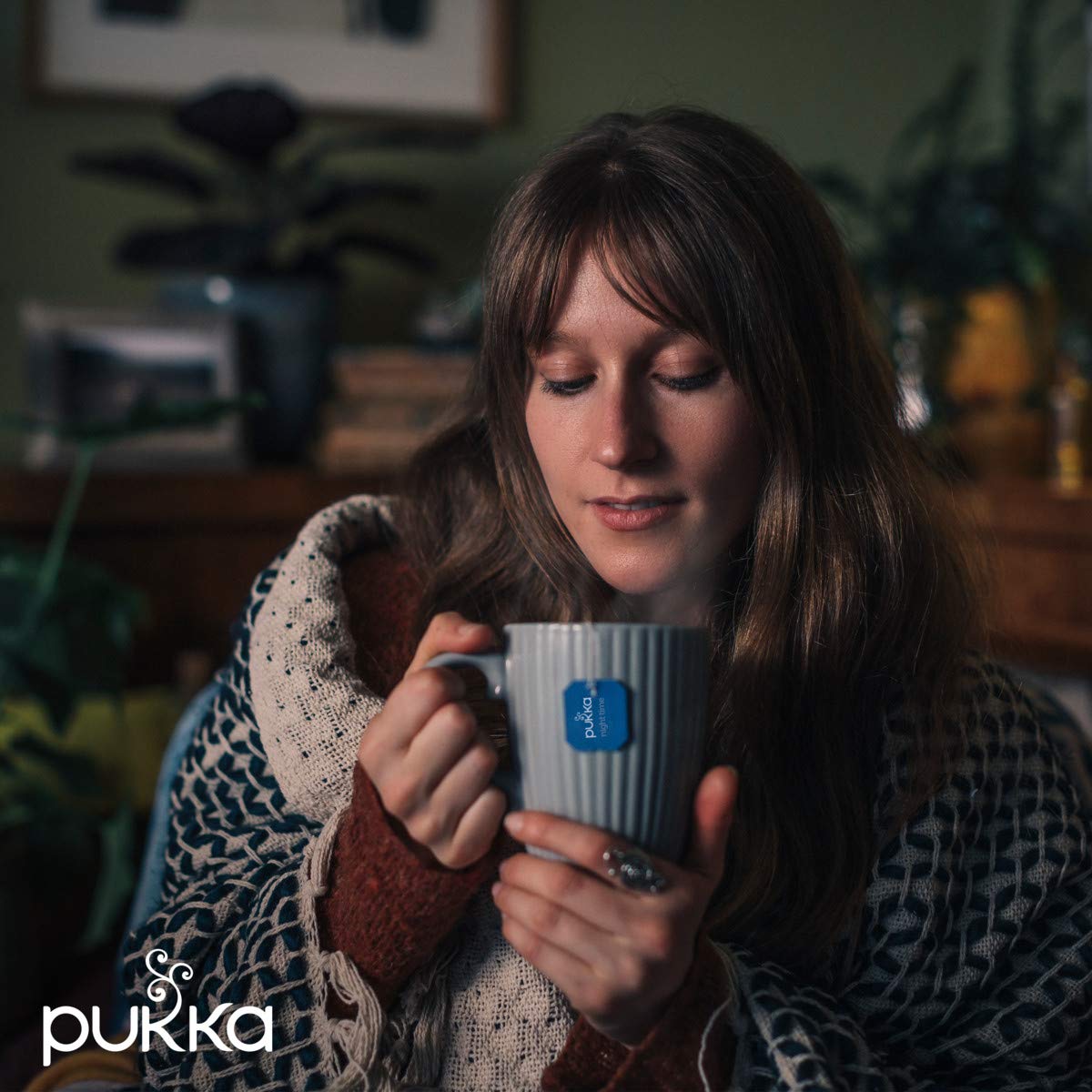 Pukka Organic Tea Bags, Night Time Herbal Tea with Chamomile, Lavendar &amp; Valerian, Perfect for Easing into a Soothing Sleep, 20 Count (Pack of 6) 120 Tea Bags