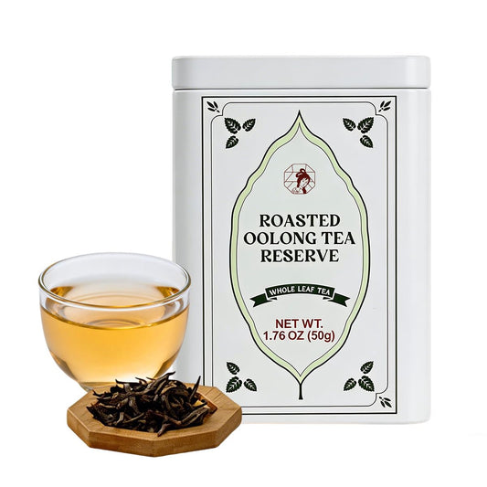 Chayan Oolong Tea Loose Leaf, Premium Roasted Oolong Tea, Authentic Chinese Whole Leaf Tea, Smooth Hot Brew & Refreshing Cold Brew, 1.76 OZ (50g)