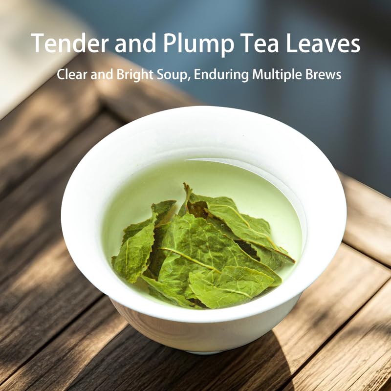 Tieguanyin Oolong Tea 500g | Premium Chinese Iron Goddess of Mercy Tea | Orchid Aroma Floral Oolong Tea | Smooth & Balanced Energy Tea for Focus, Relaxation & Wellness