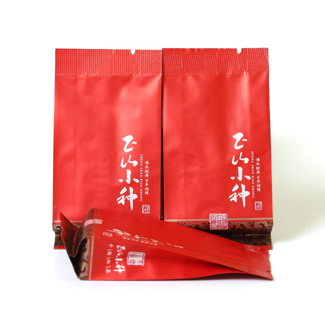GOARTEA Lapsang Souchong Black Tea - No Smoky - 10pcs 5g / Total 1.76oz Supreme Grade - Traditional Chinese Tea Loose Leaf - Golden Buds