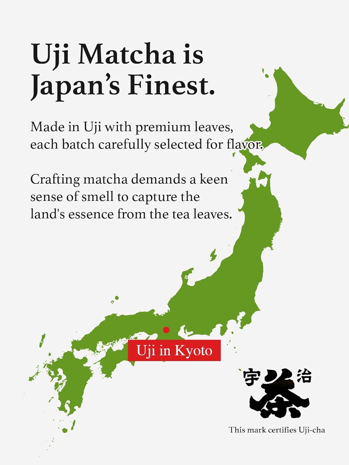 HAYASHIYA Matcha Powder - Asamidori - Kyoto Uji Ceremonial Grade, First Harvest Authentic Japanese Matcha Green Tea Powder (30g / 1.06oz)
