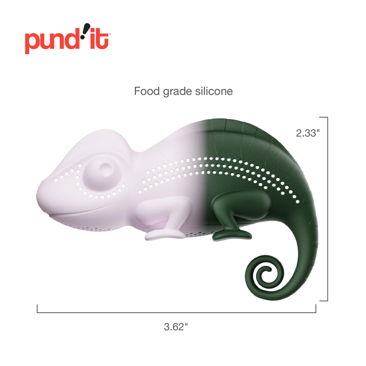 Pund'it Chamomileon Tea Infuser, Cute Color Changing Loose Leaf Tea Steeper