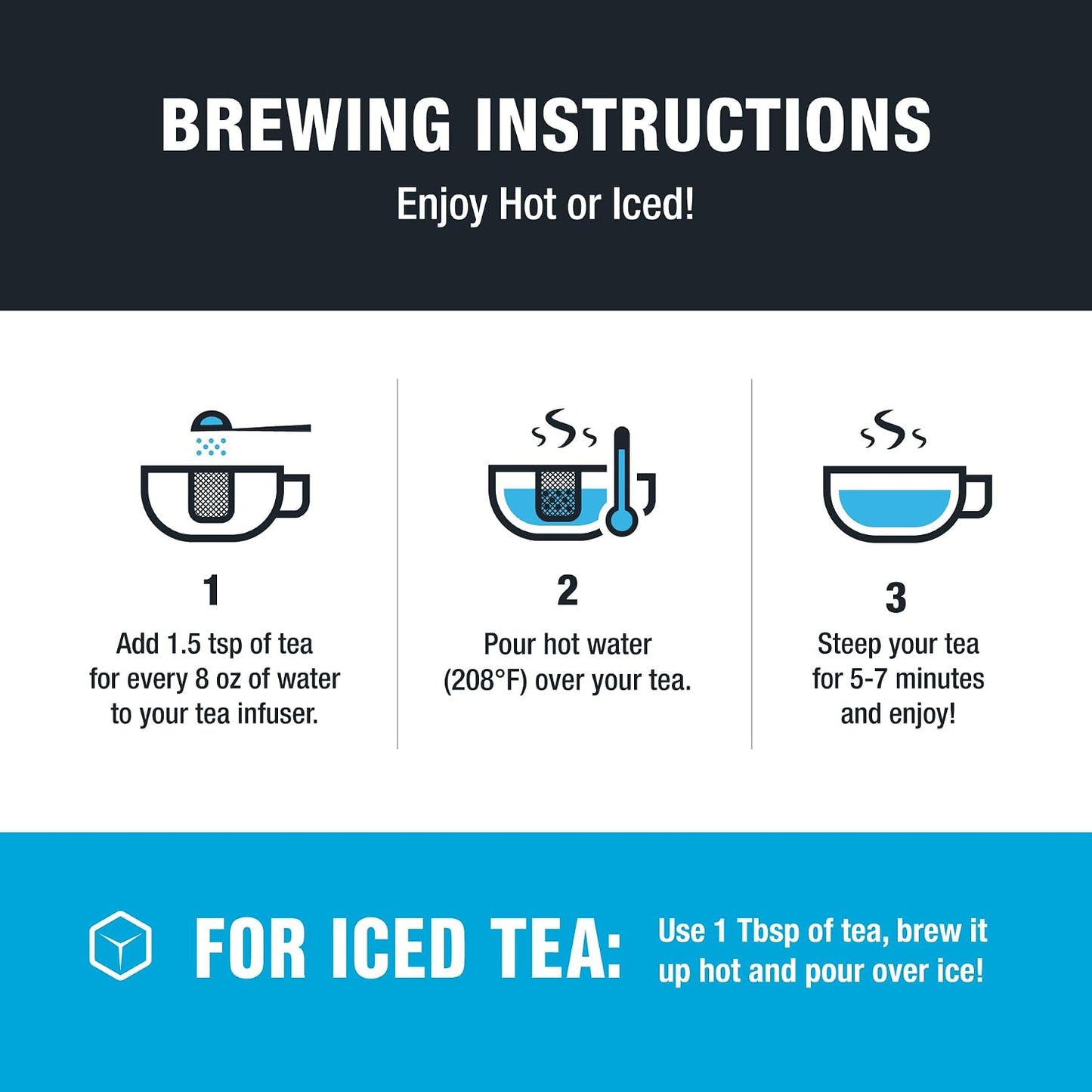 Tiesta Tea Blueberry Wild Child, Loose Leaf, Blueberry Hibiscus Herbal Tea, Premium Non-Caffeinated Blend, Make Hot or Iced, Brews Up to 200 Cups, 16 Ounce Resealable Bulk Pouch | Premium Non-Caffeinated Blend, Make Hot or Iced, Brews Up to 200 Cups, 16 O