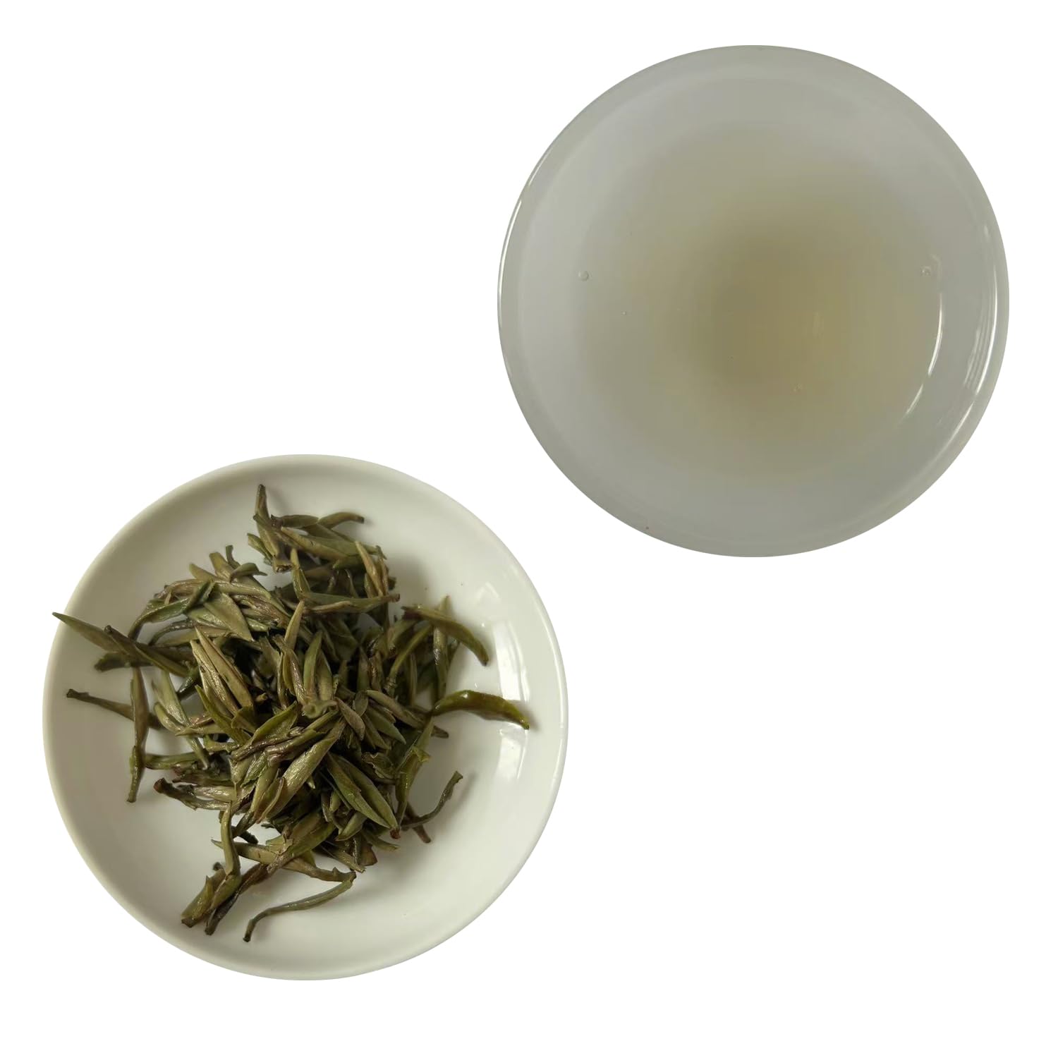 EZYBLOOM Silver Needle White Tea, Fuding Baihao Yinzhen Tea, Pesticide-Free, Early Spring Harvest, Loose Leaf, 8oz/225g