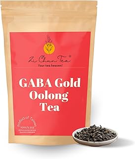 GABA Gold - Organic Oolong Super Tea, Loose Leaf - 100% Natural Grown and Processed - 3.5 ounces