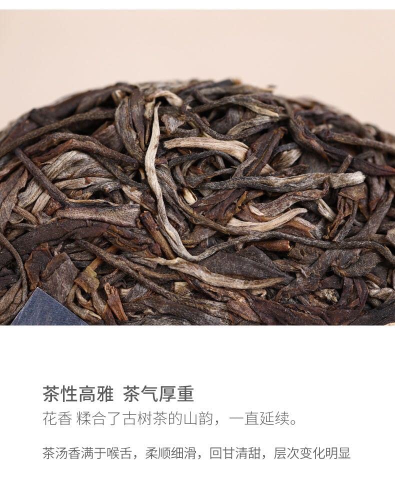 Sheng Jia Yuan 2020 Pasha Raw Pu-Erh Tea – 357g (12.6oz) Sheng Puerh Cake – Premium Chinese Tea