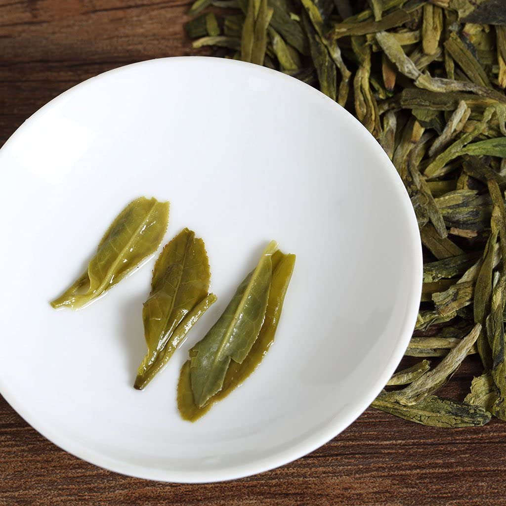 GOARTEA - Dragon Well Longjing Green Tea - 250g / 8.8oz West Lake Long Jing Green Tea - Loose Leaf Chinese Spring Xihu Dragonwell