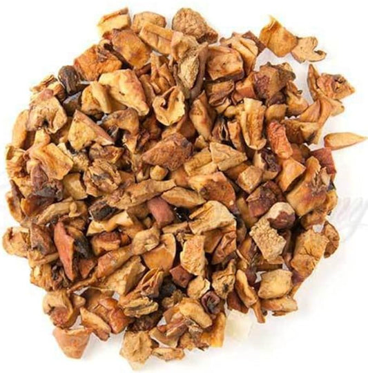 Denise's Fine Tea, Air Dried Apple Pieces, Herbal Tea, Caffeine-Free Fruit, Loose, Kosher, Vegan (100g)