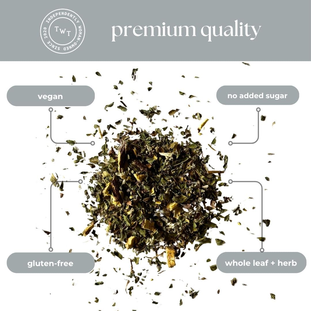 Tea Bento Box® by Tea with Tae - Luxury Tea Gift Box for all occasions - 6 Premium Blends, 30 Biodegradable, Plant-Based Pyramid Bags (90 Cups) - Eco-Friendly Gift