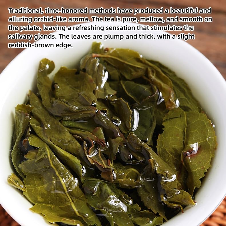 Chinese Kung Fu Tea-Anxi Tieguanyin Spring Harvest Oolong Tea, Loose Leaf, High-Mountain, Fragrant, 250g / 500g (250g)