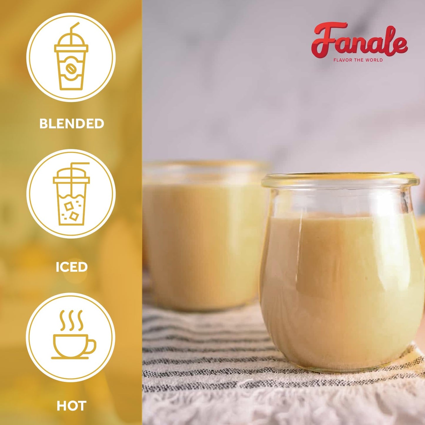 Fanale Mochi puff Milk Tea Powder, Instant Flavoring Powder, 2.2 lbs Pk-1 | Instant Flavoring Mix Perfect for Boba Milk Tea, Smoothies, Baking &amp; Desserts. Rich &amp; Creamy Beverage Powder, Easy to Prep