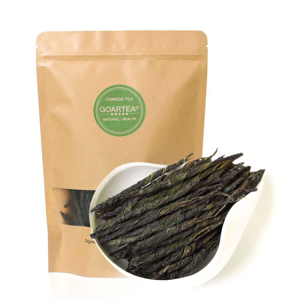 GOARTEA Needle Ku Ding Tea 100g / 3.5oz Premium Needle Kuding Tea - Bitter Green Tea - Ku Ding Herbal Tea Chinese Spike Loose