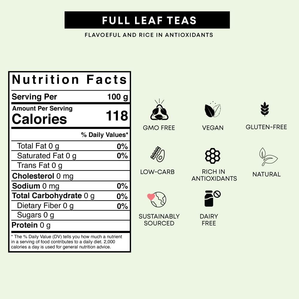 Earl Grey Tea by Granary Mart – Black Tea w/ hints of Bergamot &amp; Vanilla - Authentic Taste &amp; Invigorating Aroma – Grown in the Lush Himalayas – Free of GMOs &amp; Additives – 44 lbs. Full Leaf Tea Bulk Bag