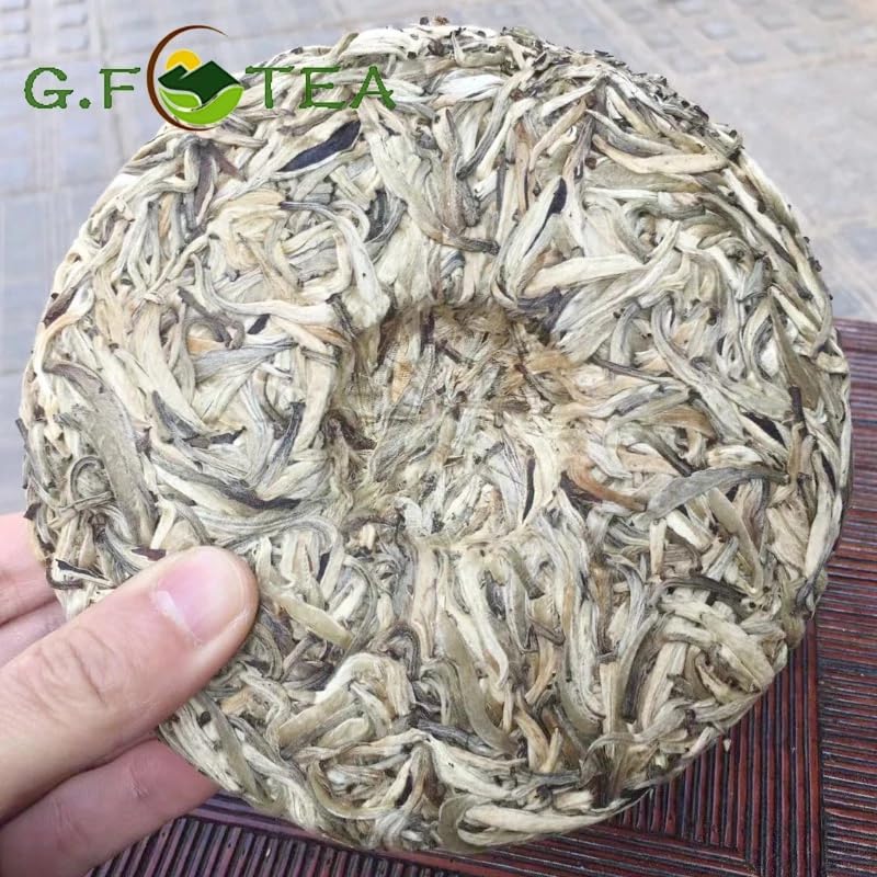 จีเอฟ Genuine Bai Hao Yin Zhen | Premium Silver Needle White Tea | Hand-Picked Whole Tea Buds | Smooth & Delicate Tisane | 200g