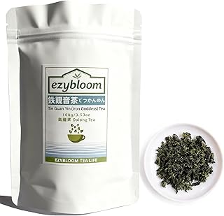 Ezybloom Tieguanyin Oolong Tea Semi-Fermented Tea Iron Goddess of Mercy 100g/3.53 oz