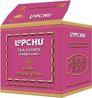 Lopchu Tea Estate Darjeeling Golden Orange Pekoe Tea 500 Gm