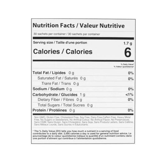 Farmasi Nutriplus Serenity Raspberry Herbal Tea, 0.06oz x 30 Servings | Caffeine-Free Instant Fruity Tea Blend, Refreshing Light and Flavorful Herbal Drink, Plant Based, Vegan, Sugar Free