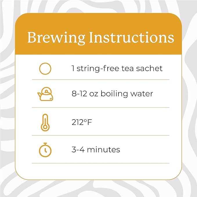 Starwest Botanicals Organic Turmeric Ginger Tea - Caffeine Free Herbal Tea with Turmeric, Cinnamon, & Ginger, Tea with Antioxidant Properties